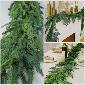 COPY - Two Norfolk pine garland 60”